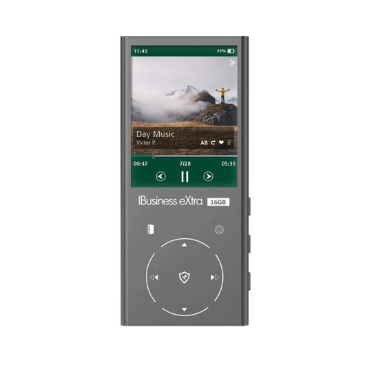 Samvix IBusiness eXtra 16GB Kosher MP3 Player (Silver)