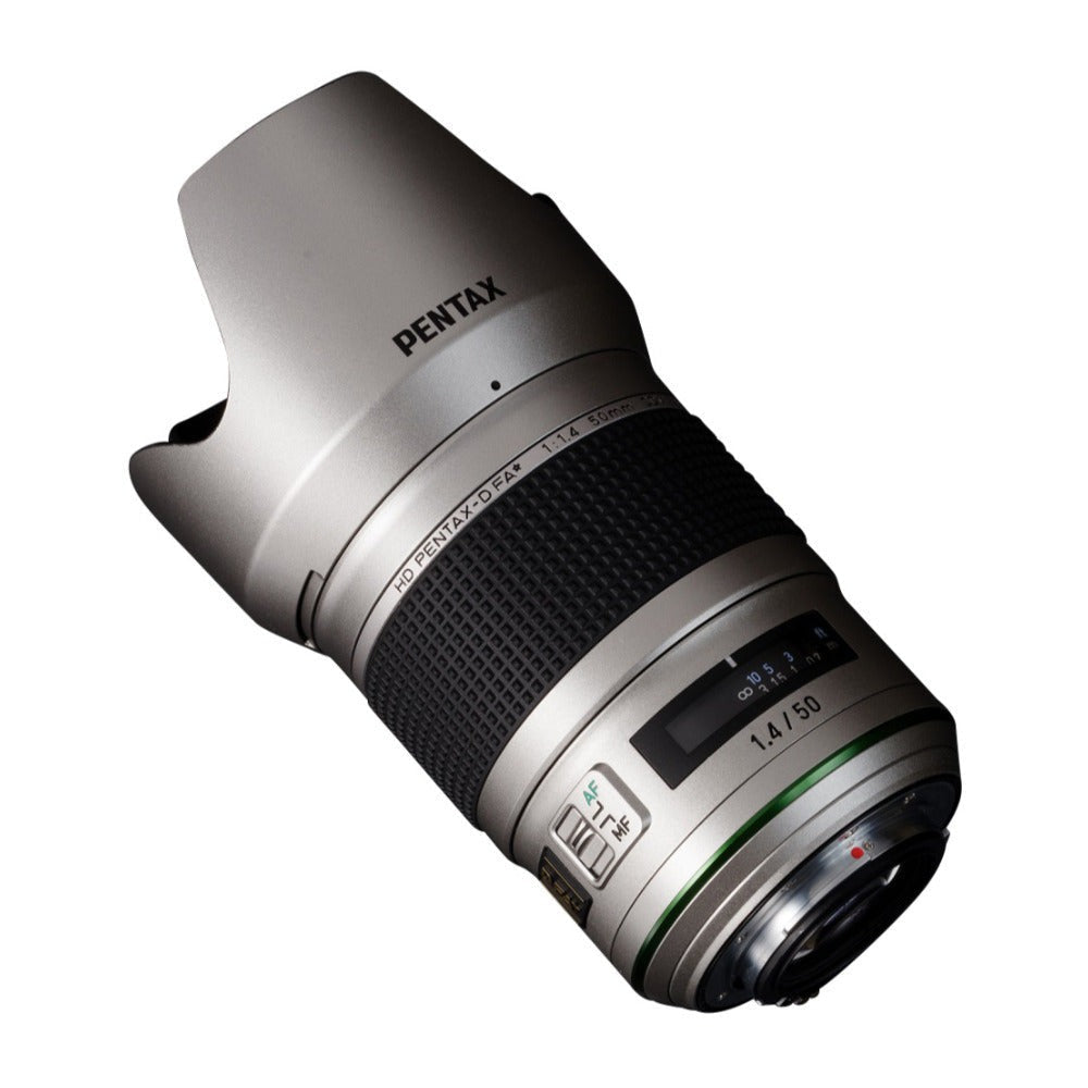 Pentax HD PENTAX-D FA 50mm f/1.4 SDW AW Lens (Silver Edition)