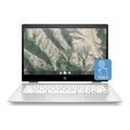 HP x360 Chromebook 14" HD Touch, Celeron N4000, 4GB RAM, 32GB eMMC, B&O Audio (Certified Refurbished)
