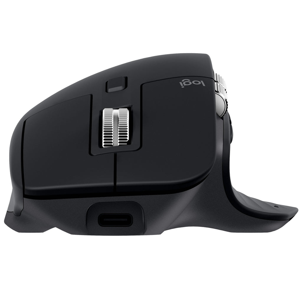 Logitech MX Master 3S Mouse (Black) and Knox Gear 4-Port USB 3.0 Hub
