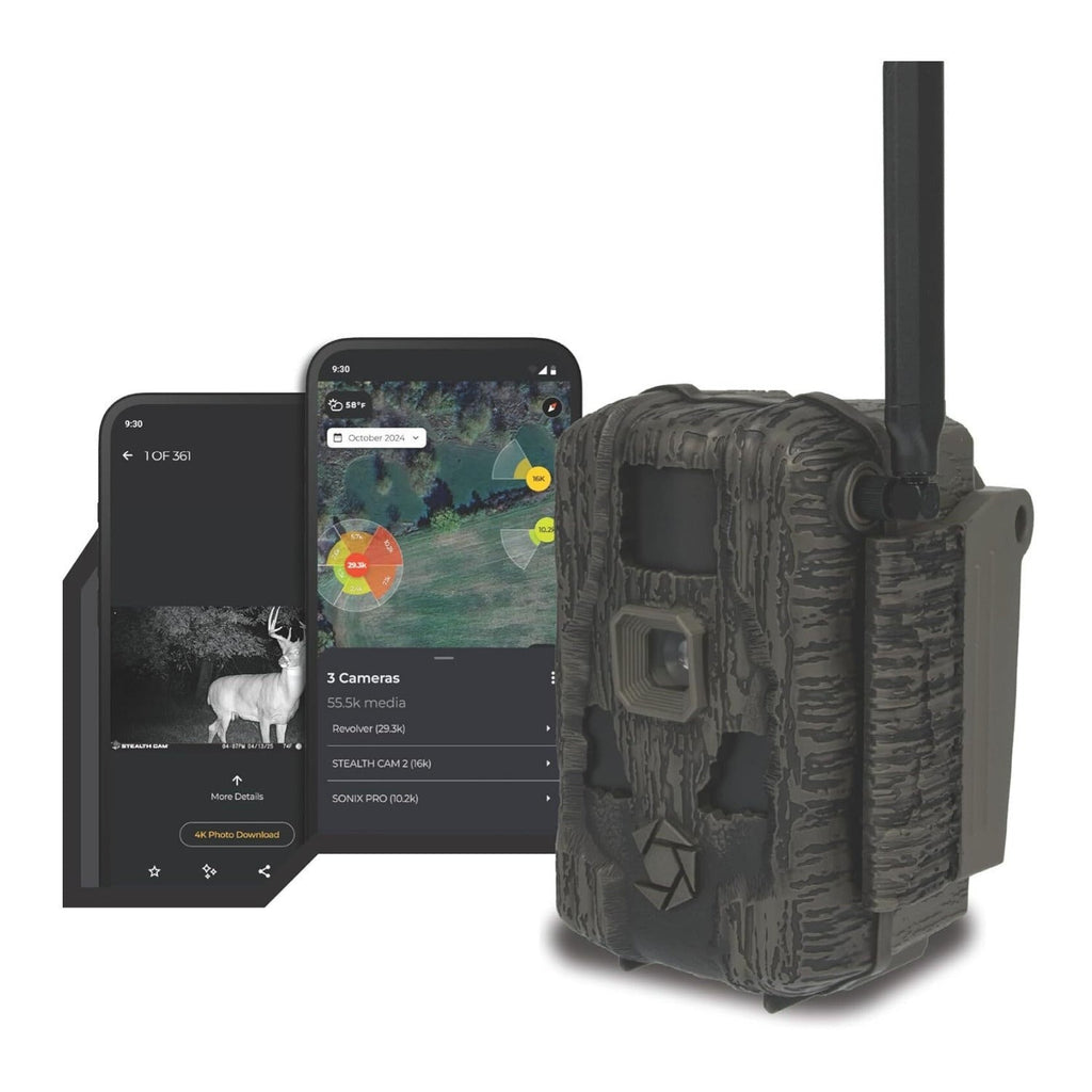 Stealth Cam Fusion MAX 3.0 42MP Cellular Trail Camera with Accessories Bundle