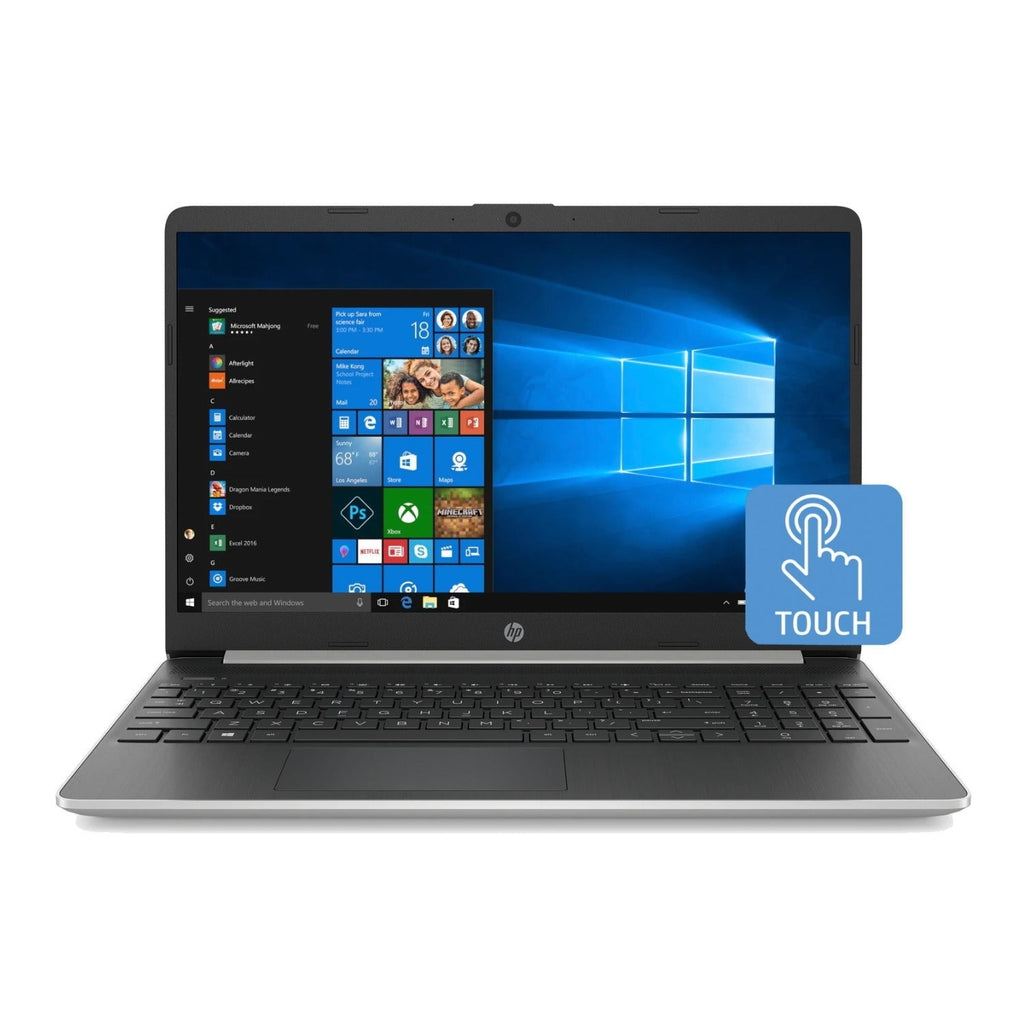 HP 15 15.6" Touchscreen Laptop, 10th Gen Intel Core i5-1035G1, 12GB RAM, 256GB SSD (Certified Refurbished)