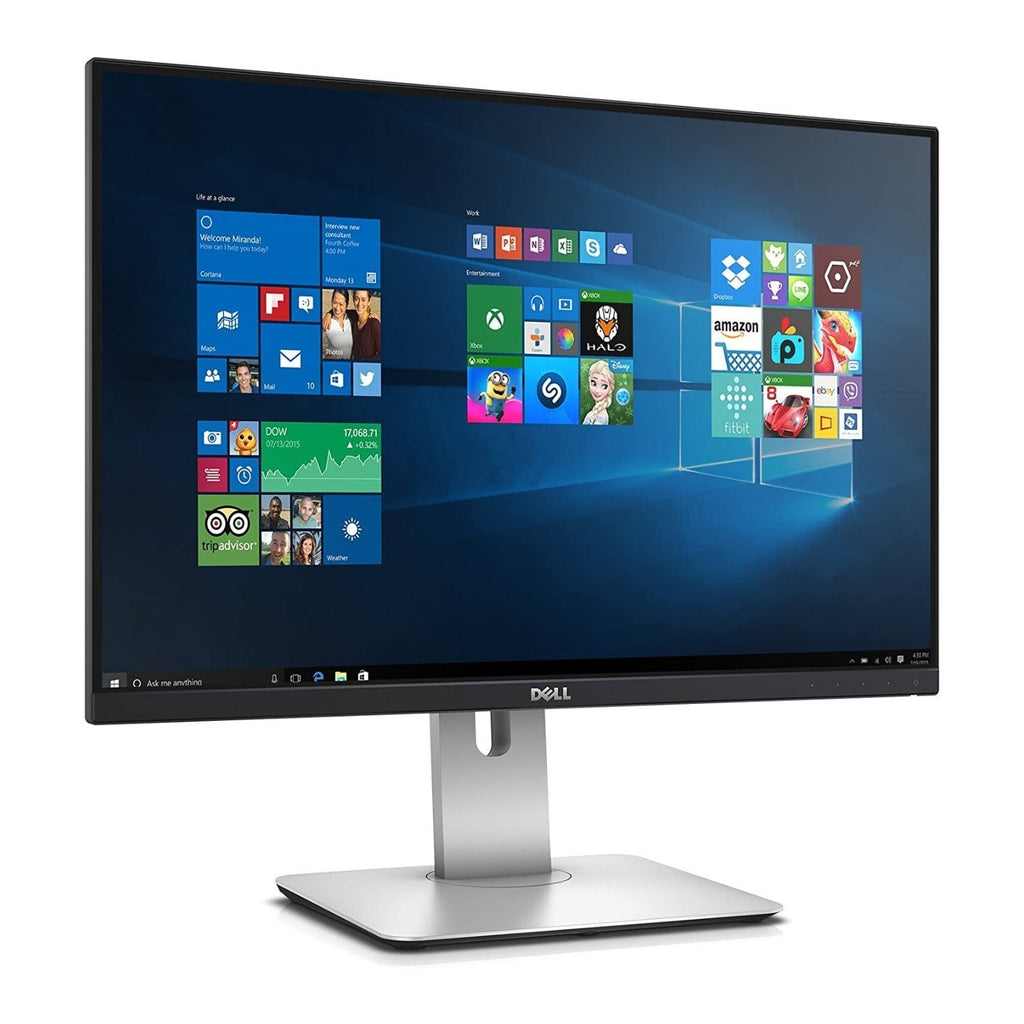 Dell UltraSharp U2415 Monitor, 24.1" 1920x1200 16:10 IPS, HDMI/DP, USB Hub (Certified Refurbished)