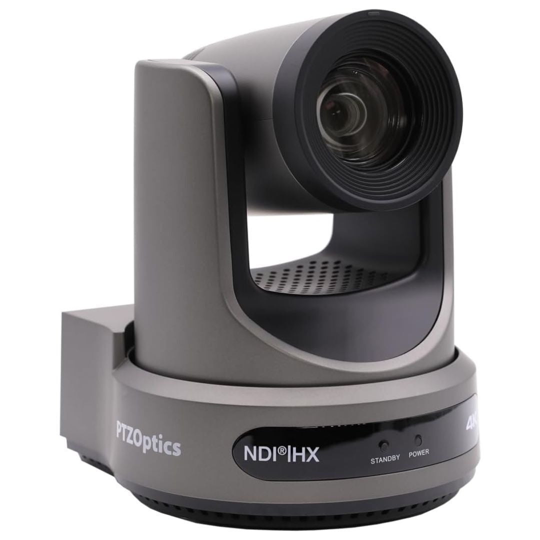PTZOptics Producer 4K Bundle of 3 PoE Plus-Ready UHD Cameras with Built-In Auto-Tracking