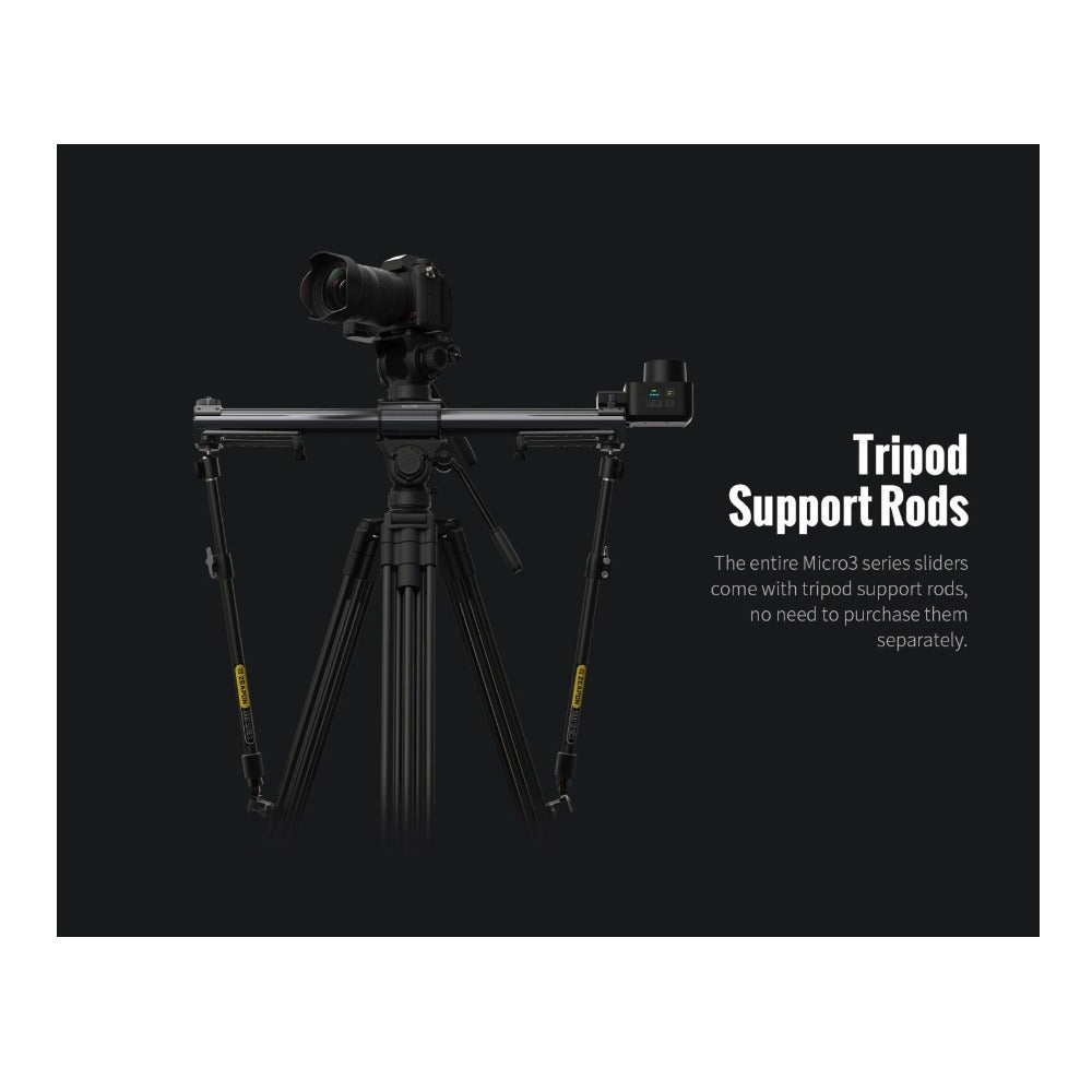 Zeapon Micro3 E1000 Double Distance Slider with Motor and PONS Pan Kit (24.4in)