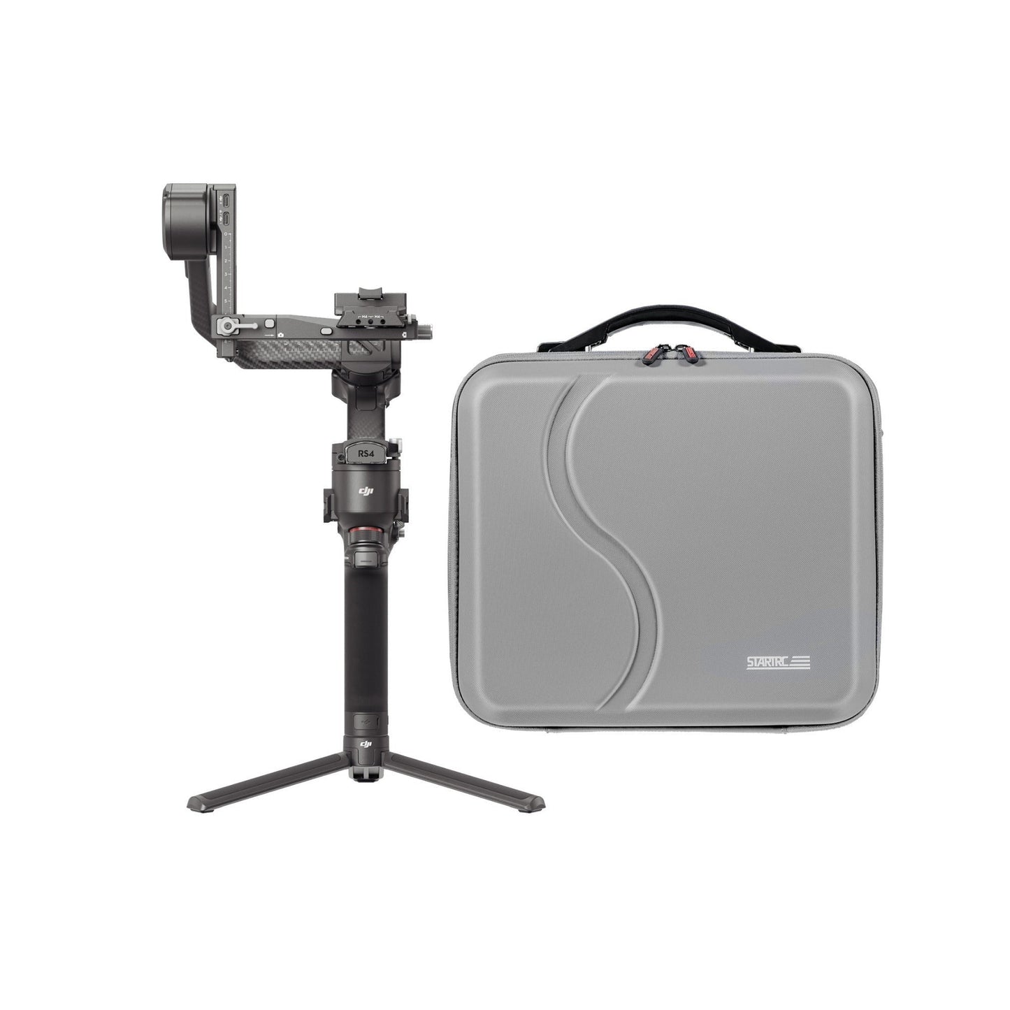 DJI RS 4 Pro Combo with Waterproof Soft Carrying Case Bundle