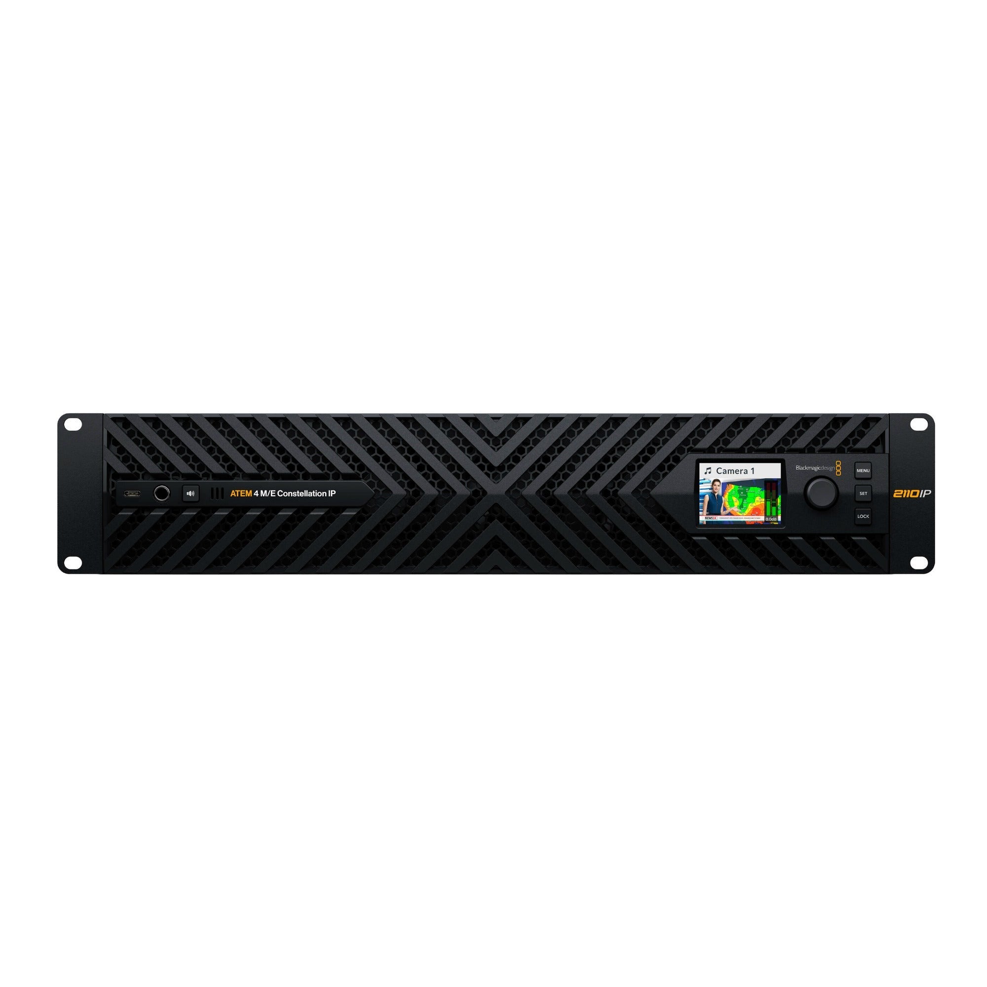 Blackmagic ATEM 4 M/E Constellation IP Switcher with 32 Inputs and 100G SMPTE 2110 Live Prod (Black)