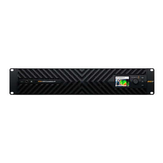 Blackmagic ATEM 4 M/E Constellation IP Switcher with 32 Inputs and 100G SMPTE 2110 Live Prod (Black)