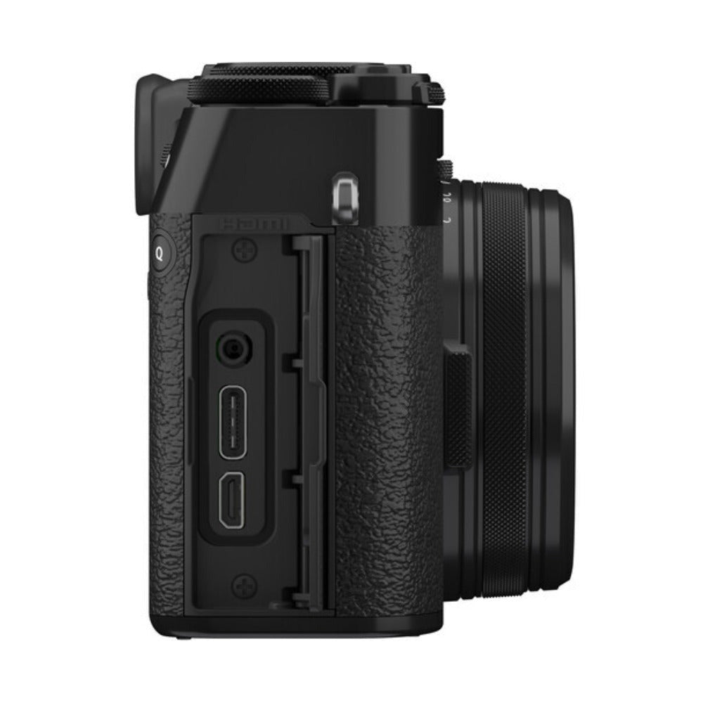 Fujifilm X100VI Mirrorless Digital Camera with 23mm f/2 Fixed Lens (Black)