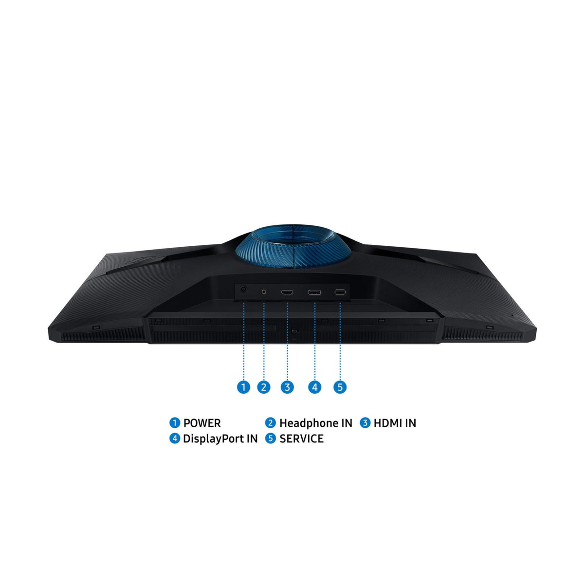 Samsung Odyssey G30D 27-inch 1080P 180Hz Gaming Monitor with Adjustable Stand