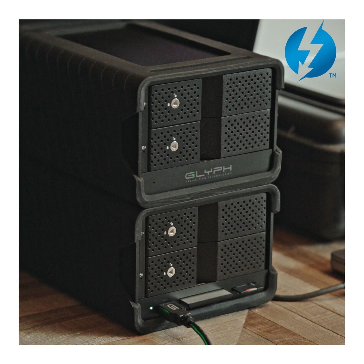 Glyph Technologies Blackbox PRO RAID 48TB 2-Bay Thunderbolt 3 (2 x 24TB)