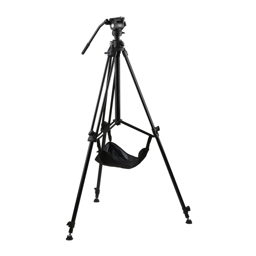 E-Image Studio Tripod Kit with Geared Center Column and Fluid Head Kit