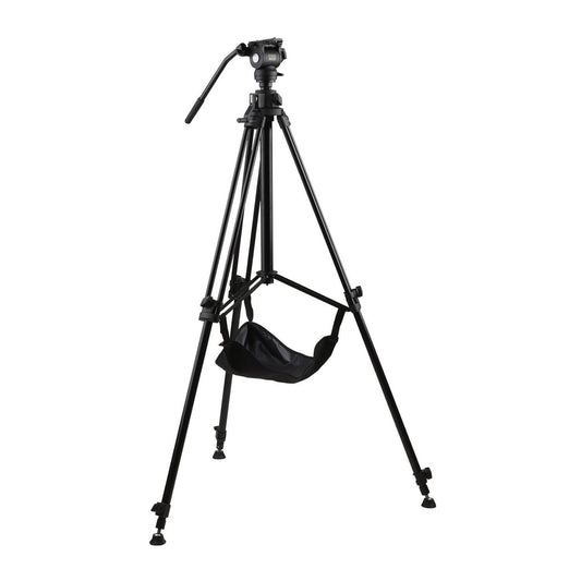 E-Image Studio Tripod Kit with Geared Center Column and Fluid Head Kit