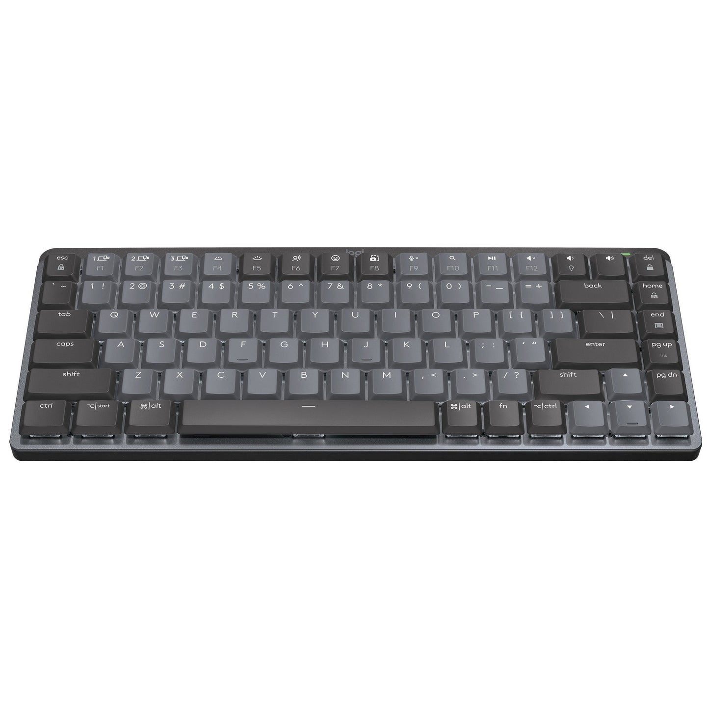 Logitech MX Keys Mechanical Mini Keyboard (Tactile) Bundle with Ergonomic Mouse