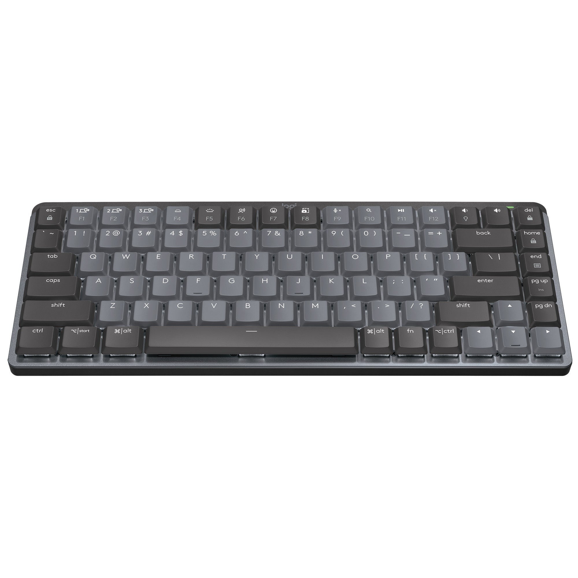Logitech MX Keys Mechanical Mini Keyboard (Tactile) Bundle with Ergonomic Mouse