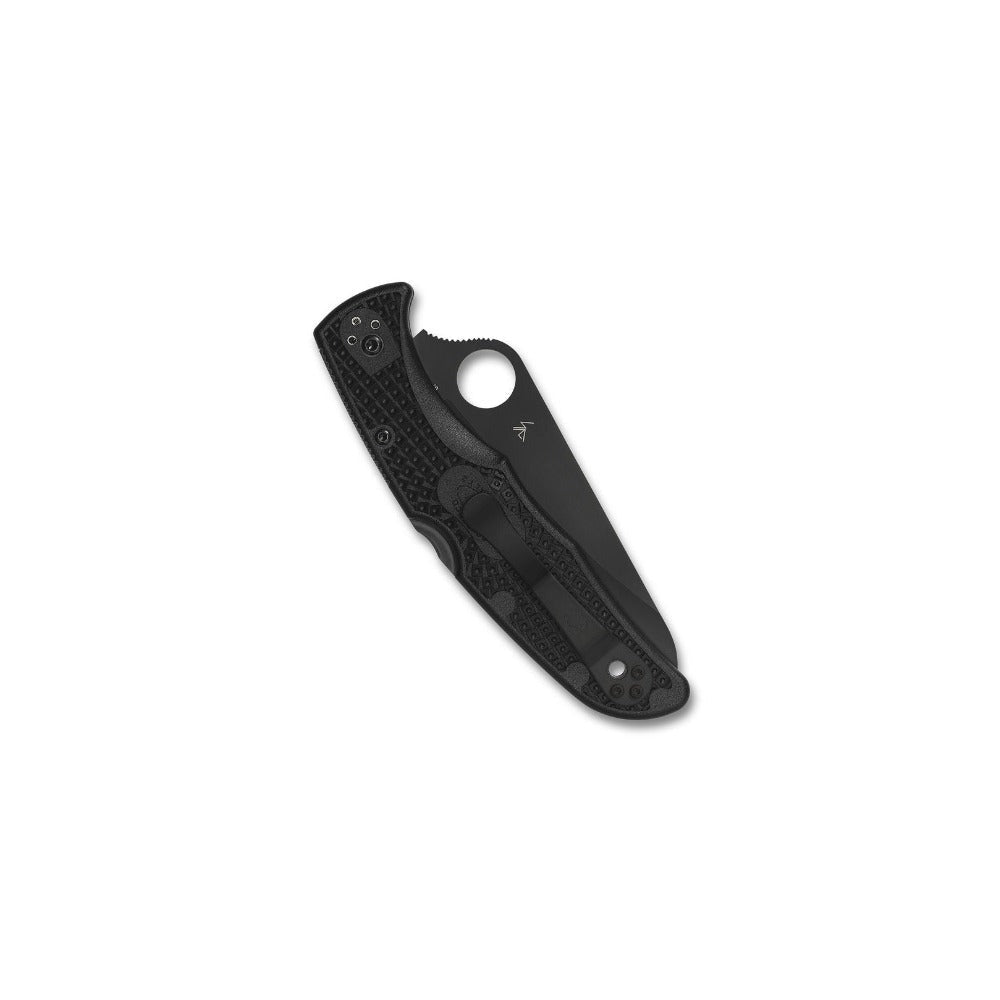Spyderco Pacific Salt 2 Lockback Knife, Black FRN