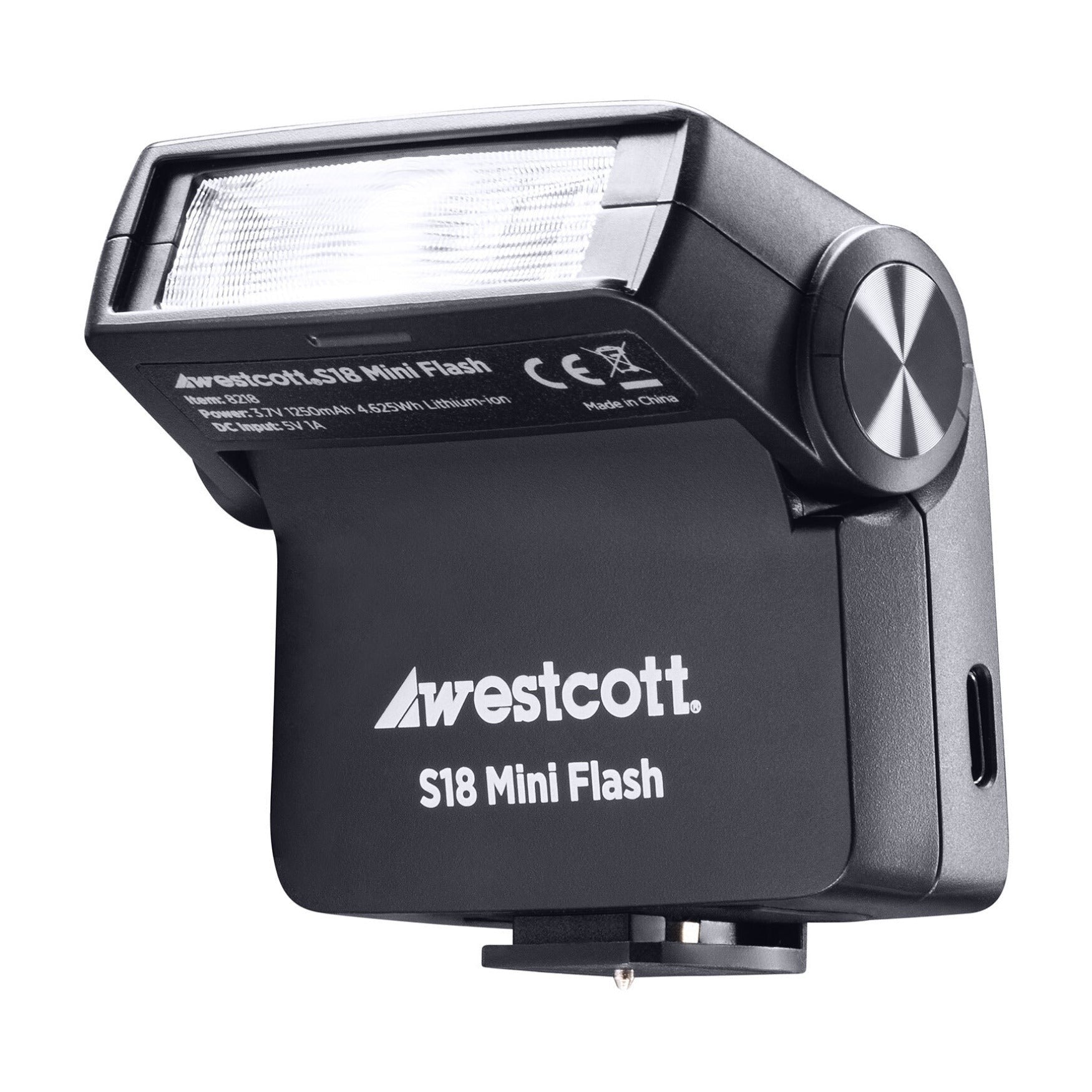 Westcott S18 Mini On-Camera Flash with Universal Hot Shoe Compatibility