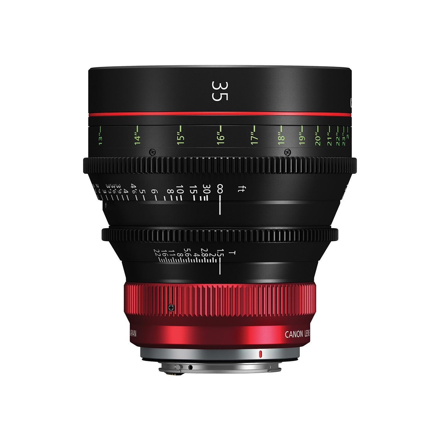 Canon CN-R 35mm T1.5 L F Cinema Prime Lens (Canon RF)