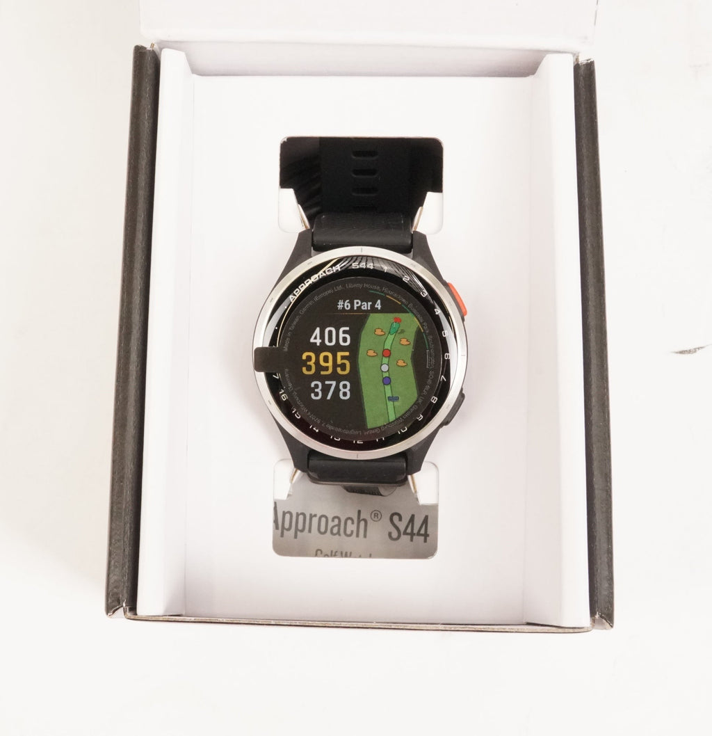 Garmin Approach S44 GPS Golf Smartwatch (Silver/Black) (Used)