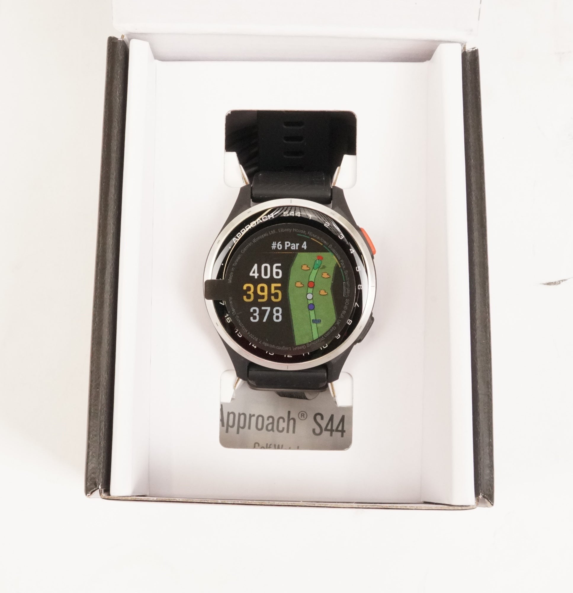 Garmin Approach S44 GPS Golf Smartwatch (Silver/Black) (Used)