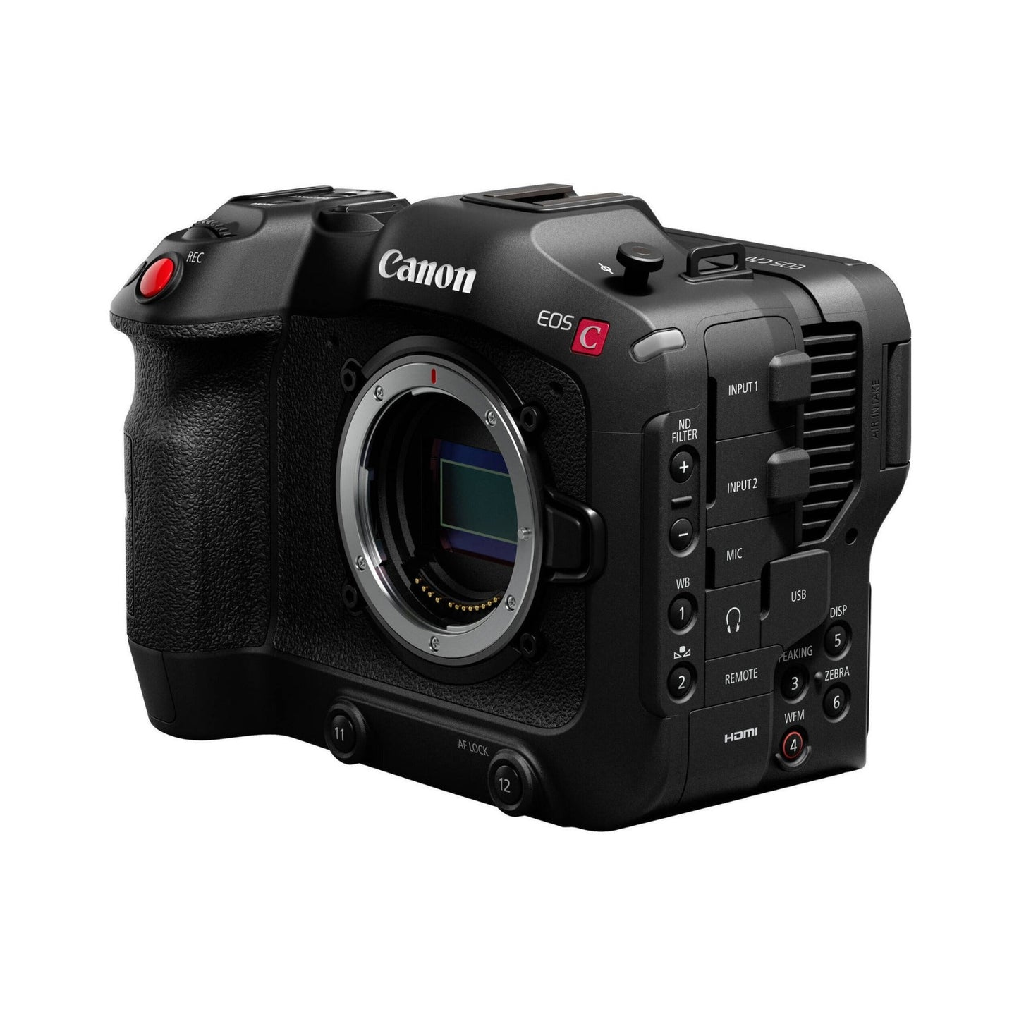 Canon EOS C70 RF Mount 4K 35MM DGO Sensor Cinema Camera Body with ND Filters and CMOS Autofocus