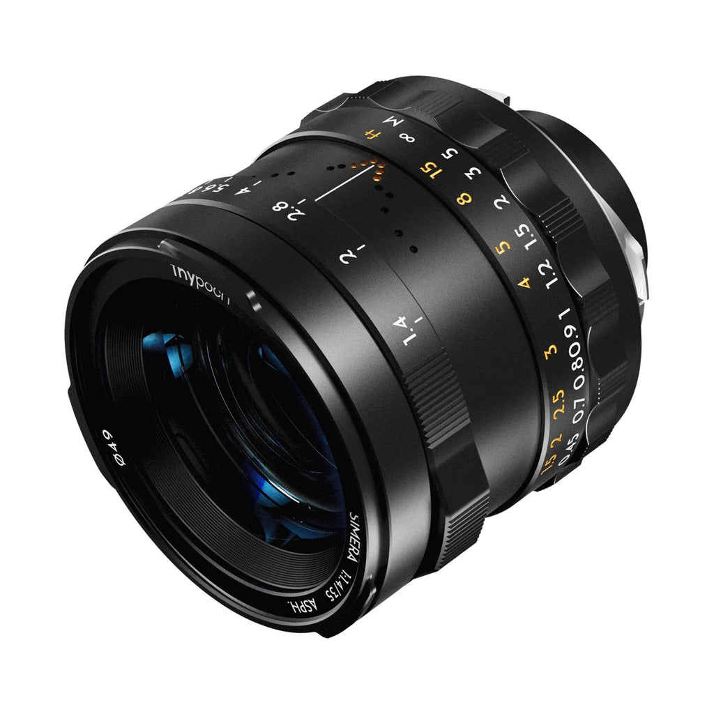 Thypoch Simera 35mm f/1.4 Prime Lens with Manual Focus and 49mm Filter Size (Sony E-Mount, Black)