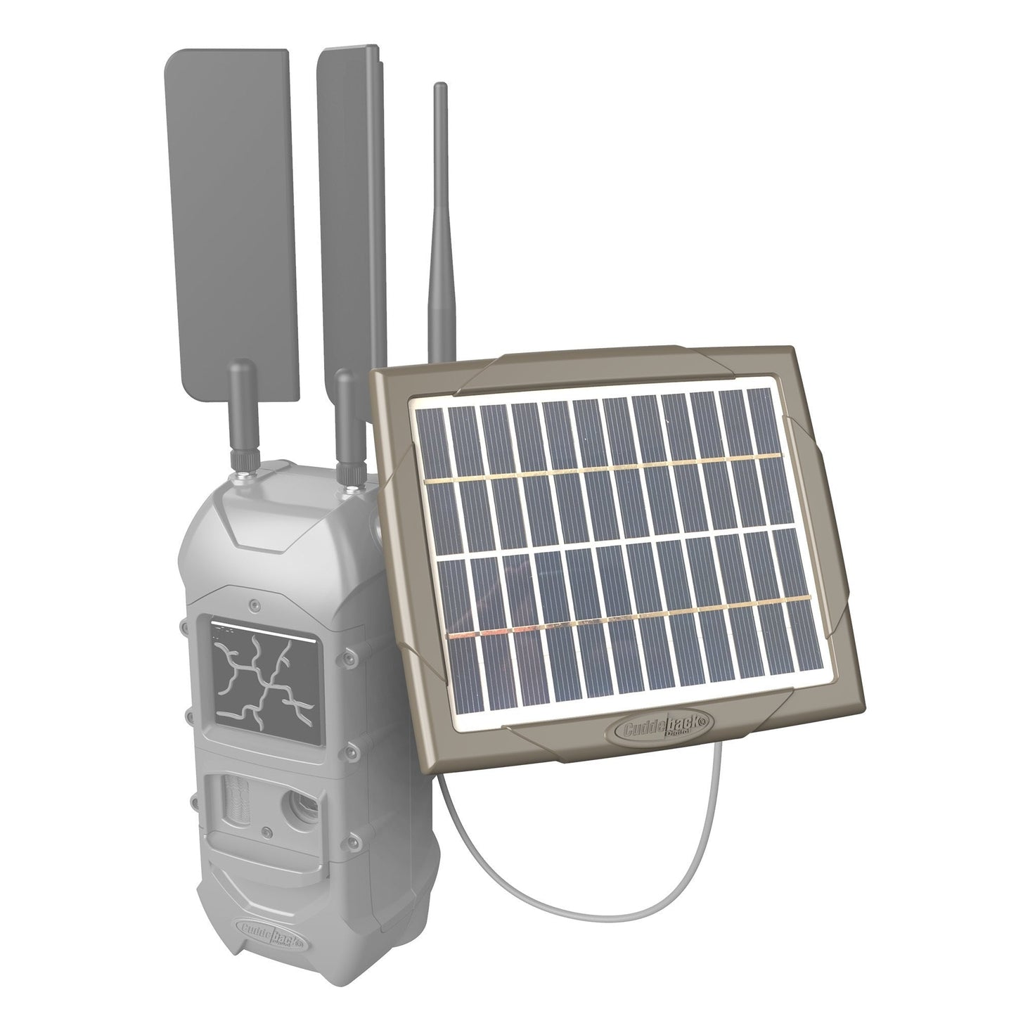 Cuddeback Tracks Low-Glow Cell Camera with Solar Power Bank Bundle