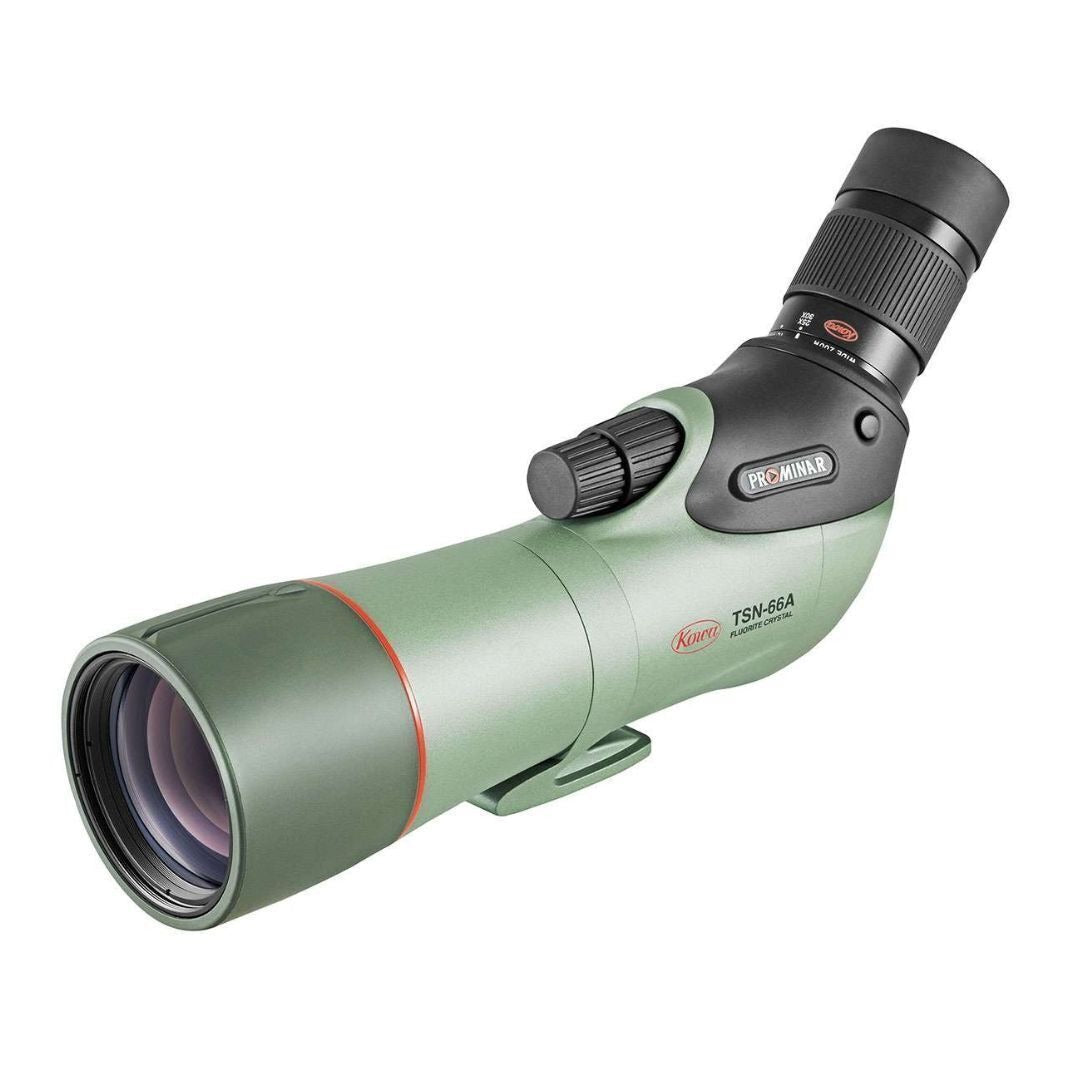 Kowa TSN-66 PROMINAR 66mm 25-60x Angled Zoom Pure Fluorite Scope Kit with TE-11WZ II Zoom Eyepiece