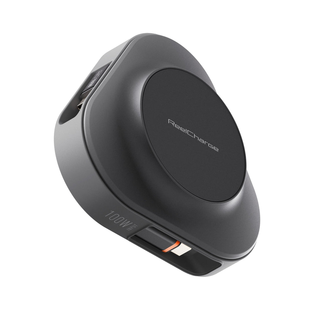 ReelCharge - Veratek 3-in-1 100W Powerstation with 25W Wireless Charging (Black)