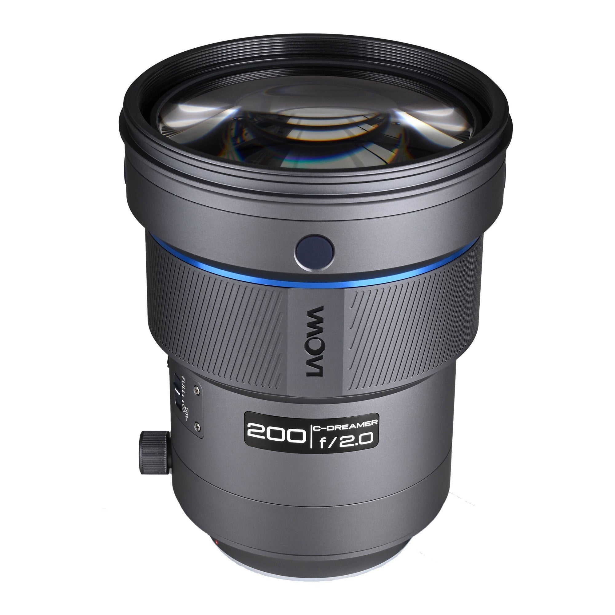 Laowa 200mm f/2 AF FF Telephoto Prime Lens (Canon EF, Gray)