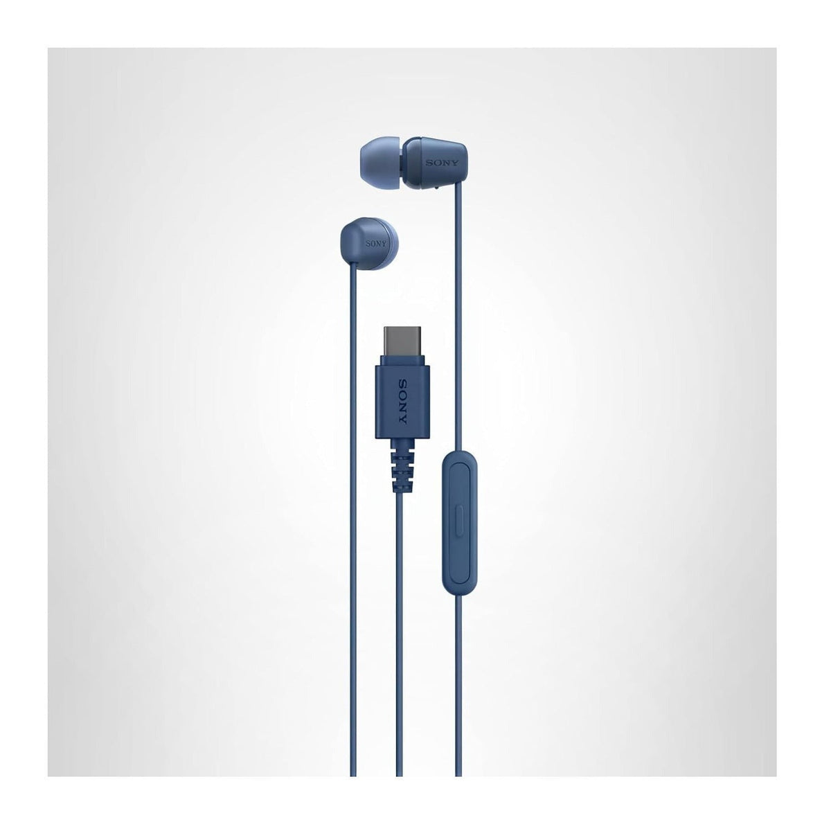 Sony IER-EX15C Wired USB-C In-ear Headphones (Blue)