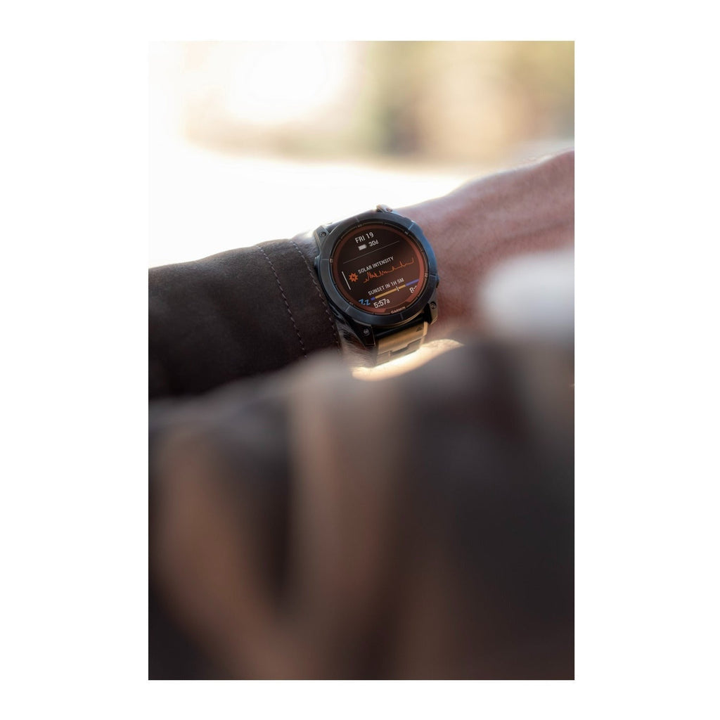 Garmin fēnix 7X Pro Sapphire Solar GPS Smartwatch (Carbon Gray/Black Band) (Used)