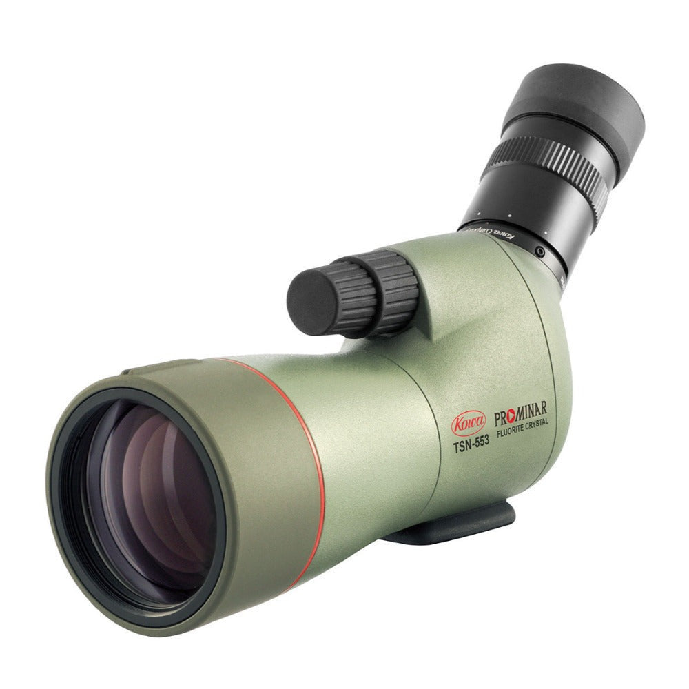 Kowa 55mm Fluorite Prominar Angled Spotting Scope with Lens Cleaning Pen and Tripod