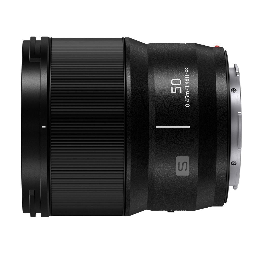 Panasonic Lumix S 50mm f/1.8 Lens, L-Mount, Black (Certified Refurbished)