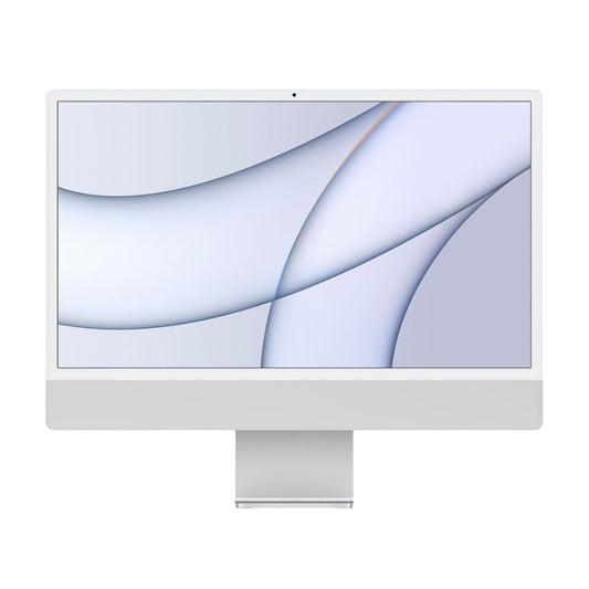 Apple iMac 24" with Apple M1 Chip, 8GB RAM, 256GB SSD, Silver (Certified Refurbished)