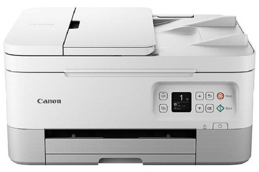 Canon PIXMA TR7020 Wireless Inkjet All-In-One Color Printer (White)