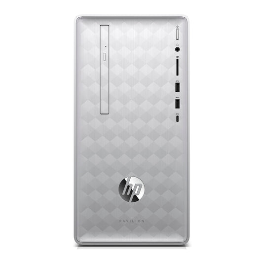 HP Pavilion 590-p0075 Desktop PC, Intel Core i7-9700, 16GB RAM, 1TB HDD + 128GB SSD, NVIDIA GTX 1050 2GB (Certified Refurbished)