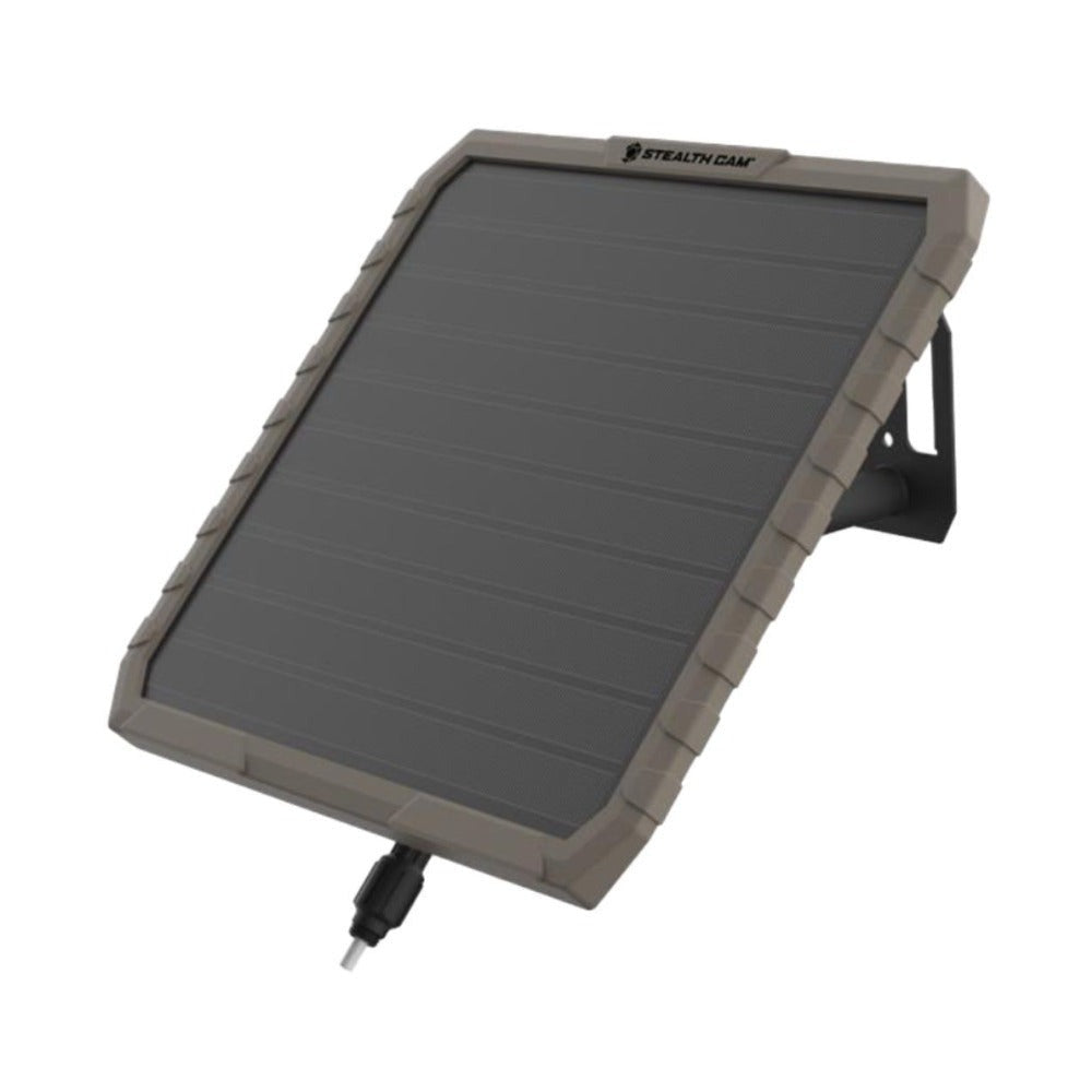Stealth Cam 3000mAh FieldMax External EX Solar Battery Pack with Solar Panel Bundle