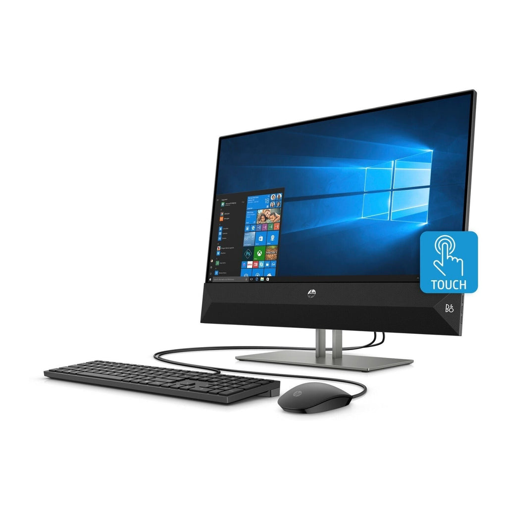 HP Pavilion 24-XA 23.8" FHD Touch All-in-One PC, Intel Core i7-9700T, 12GB RAM, 1TB HDD + 128GB SSD (Certified Refurbished)