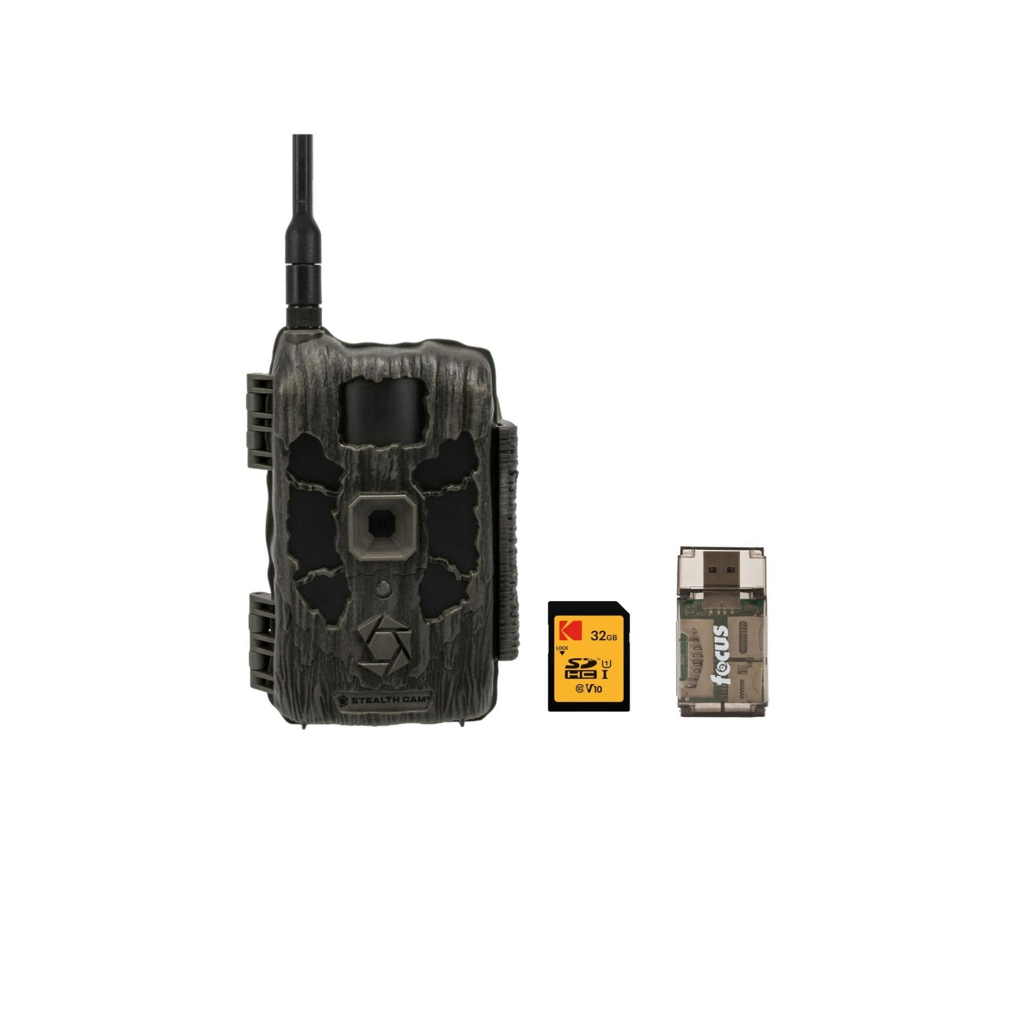 Stealth Cam Deceptor Max 3.0 50MP 1440p Cellular Trail Camera with Accessories