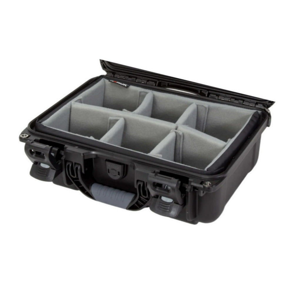 Nanuk 915 Pro IP67 Rated Impact-Resistant Hard Case with Soft Grip and Ergonomic Handle (Black)