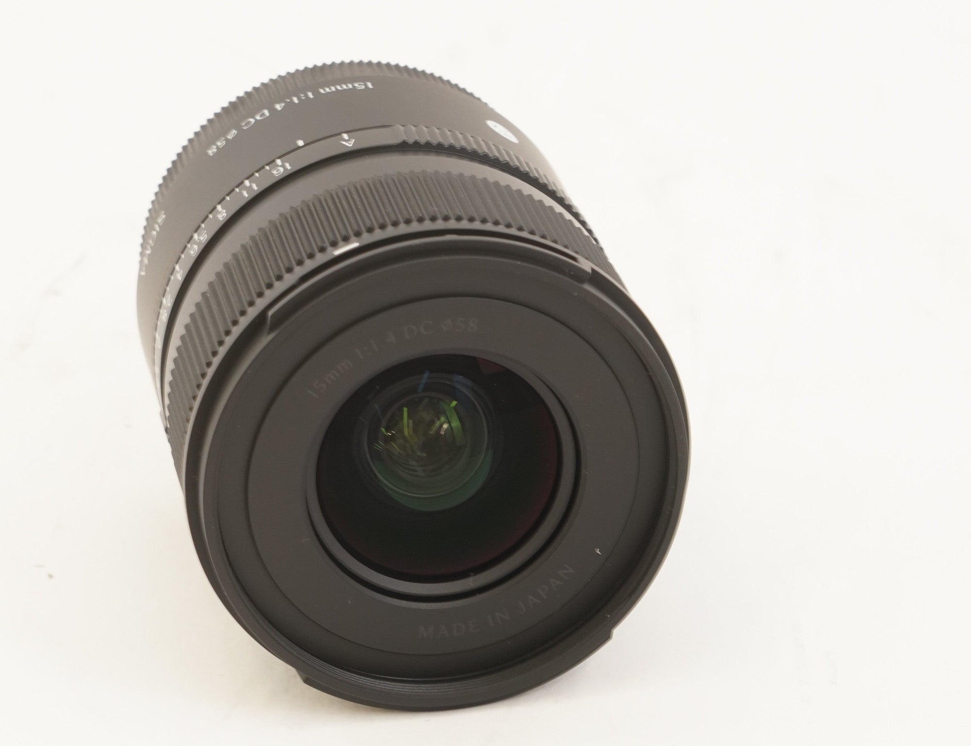 Sigma 15mm F1.4 DC Contemporary Lens for Mirrorless Cameras (Sony E Mount) (Used)
