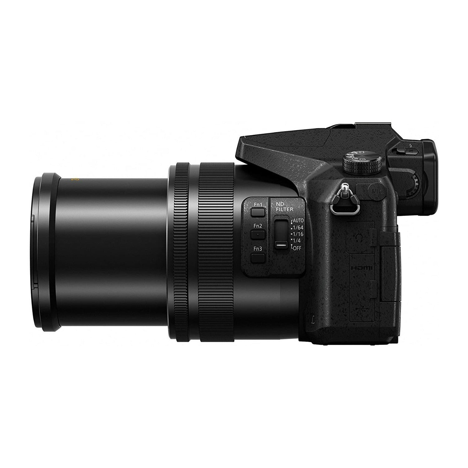 Panasonic LUMIX FZ2500 Digital Camera, 20.1MP, 4K, 24x f/2.8 Zoom (Certified Refurbished)