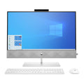 HP Pavilion 27" QHD Touch All-in-One PC, Intel Core i7-11700T, 16GB RAM, 1TB HDD + 256GB SSD, Windows 10 (Certified Refurbished)