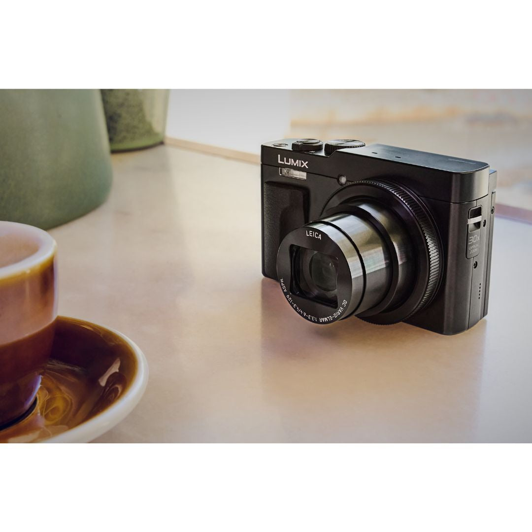 Panasonic LUMIX ZS99 30x Zoom Point and Shoot Compact Digital Camera for Travel and Concerts (Black)