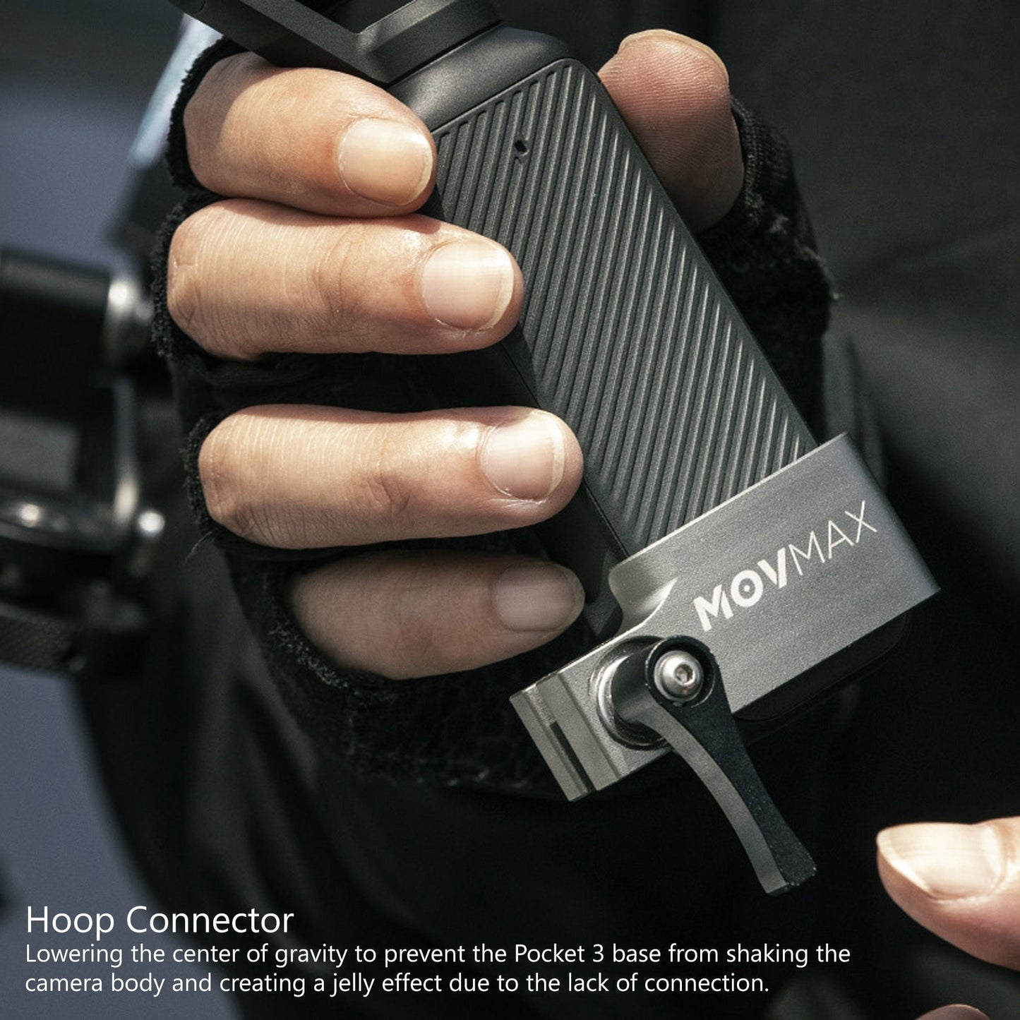 Movmax Blade Arm for DJI Pocket 3, and GoPro Hero 12 Cameras with N2 Arm Technology Bundle