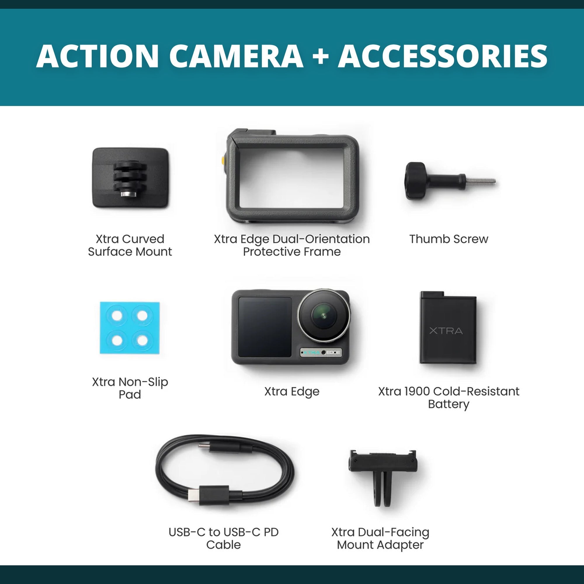 DJI Mic 2 with Action Camera, Memory Card, and Carrying Case Bundle