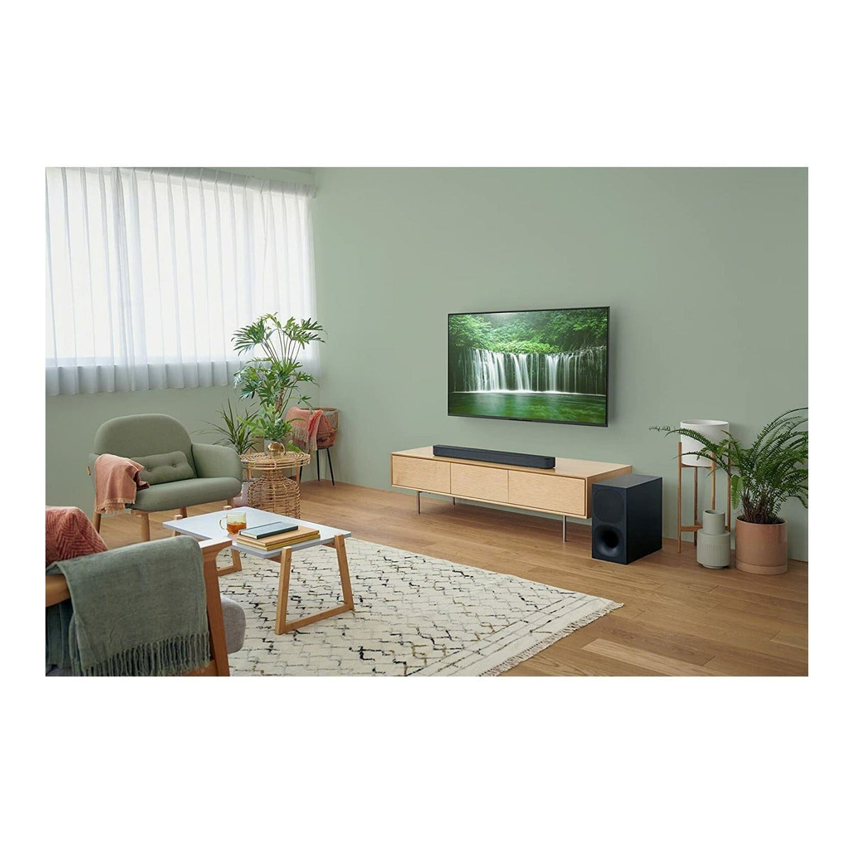 Sony HT-S400 2.1-Channel Soundbar with Subwoofer, HDMI and Focus Camera Cable