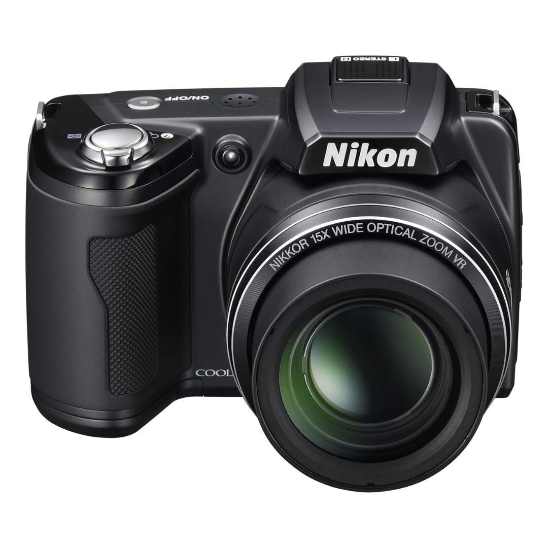 Nikon COOLPIX L110 Digital Camera, 12.1MP, 15x Optical Zoom (Black) (Certified Refurbished)