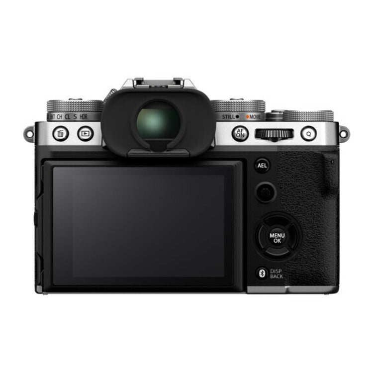 FUJIFILM X-T5 Mirrorless Camera with XF 16-80mm Lens - 40MP, 6.2K Video (Silver)